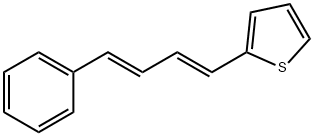 (1E,3E)-1-(2-Thienyl)-4-phenyl-1,3-butadiene Structure