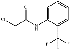 N-(CHLOROACETYL)-2-(TRIFLUOROMETHYL)ANILINE Structure