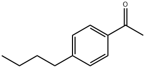 4'-丁基苯乙酮 结构式