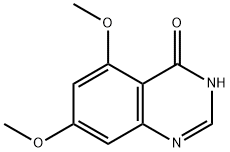 5,7-ジメトキシキナゾリン-4(3H)-オン 化学構造式