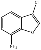 3-CHLORO-1-BENZOFURAN-7-AMINE 化学構造式