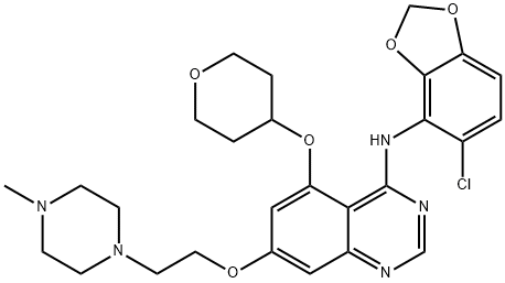 塞卡替尼, 379231-04-6, 结构式