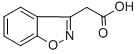 1,2-苯并异噁唑-3-乙酸, 37924-67-7, 结构式