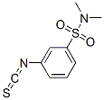 Benzenesulfonamide, 3-isothiocyanato-N,N-dimethyl- (9CI) Struktur