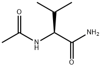 乙酰-缬氨酰胺,37933-88-3,结构式