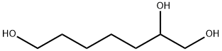 1,2,7-庚三醇 结构式