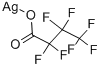 SILVER HEPTAFLUOROBUTYRATE Struktur