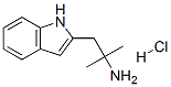 1-(1H-indol-2-yl)-2-methyl-propan-2-amine hydrochloride Struktur