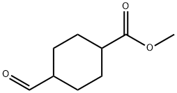 4-甲酰基-环己基甲酸甲酯,37942-76-0,结构式
