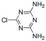 2-CHLORO-4,6-DIAMINO-S-TRIAZINE 化学構造式