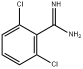 2,6-DICHLORO-BENZAMIDINE HCL 化学構造式