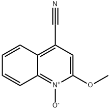 4-Quinolinecarbonitrile,  2-methoxy-,  1-oxide|