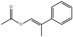 (E)-2-phenylpropenyl acetate Structure