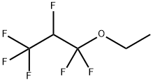 乙基1,1,2,3,3,3-六氟丙醚, 380-34-7, 结构式
