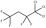 1,1,1-TRICHLORO-2,2,4,4,4-PENTAFLUOROBUTANE Struktur