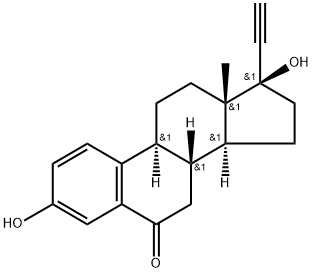 6-酮乙炔雌二醇,38002-18-5,结构式