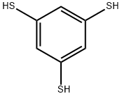 1,3,5-ベンゼントリチオール 化学構造式