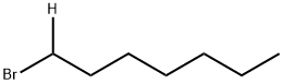 1‐ブロモヘプタン‐1‐D1 化学構造式