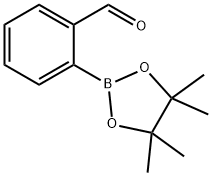 2-BORONOBENZALDEHYDE, PINACOL ESTER Struktur