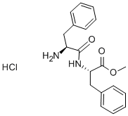 L-苯丙氨酰基-L-苯丙氨酸甲酯盐酸盐, 38017-65-1, 结构式