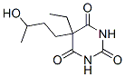 5-Ethyl-5-(3-hydroxybutyl)pyrimidine-2,4,6(1H,3H,5H)-trione Struktur