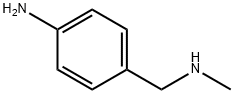 4-氨基-N-甲基苄胺 结构式