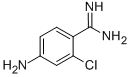 BENZENECARBOXIMIDAMIDE,4-AMINO-2-CHLORO- Struktur