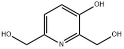 3-HYDROXY-2,6-DI(HYDROXYMETHYL)PYRRIDINE HYDROCHLORIDE Struktur