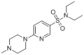 3-피리딘설폰아미드,N,N-디에틸-6-(4-메틸-1-피페라지닐)-