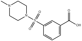 380339-63-9 3-(4-甲基-1-哌嗪基磺酰基)苯甲酸