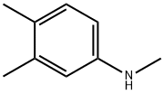 N,3,4-trimethylaniline Structure