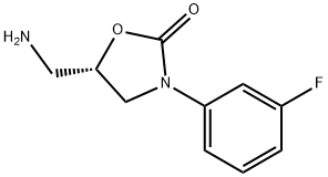 (S)-5-(AMINOMETHYL)-3-(3-FLUOROPHENYL)OXAZOLIDIN-2-ONE,380380-56-3,结构式