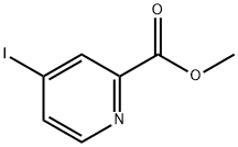 4-碘吡啶-2-甲酸甲酯 结构式