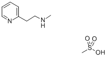 N-甲基-2-吡啶-2-醇甲磺酰乙胺, 380416-14-8, 结构式