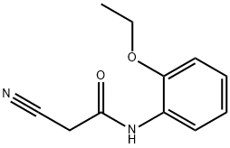 Acetamide, 2-cyano-N-(2-ethoxyphenyl)- (9CI) Structure