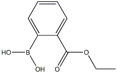 2-乙氧羰基苯硼酸,380430-53-5,结构式