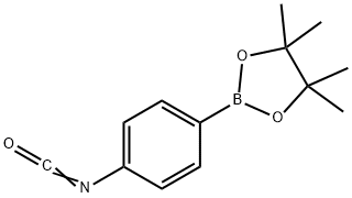 (4-ISOCYANATOPHENYL)BORONIC ACID, PINACOL ESTER Structure