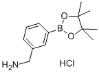 3-AMINOMETHYLPHENYLBORONIC ACID, PINACOL ESTER, HCL Structure