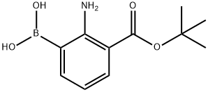 (3-BOC-AMINOPHENYL)BORONIC ACID Structure