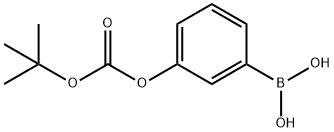 3-(TERT-BUTOXYCARBONYL)PHENYLBORONIC ACID Structure