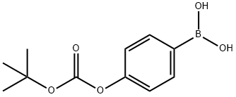 (4-TERT-BUTOXYCARBOXYPHENYL)BORONIC ACID Structure