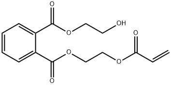 1,2-苯二甲酸-2-羟基乙基-2-[(2-丙烯酰基)氧基]乙基酯,38056-88-1,结构式