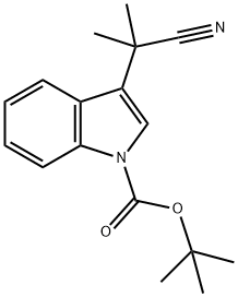 380626-46-0 3-(1-氰基-1-甲基乙基)-3-(1-氰基-1-甲基乙基)-1H-吲哚-1-羧酸-1,1-二甲基乙酯