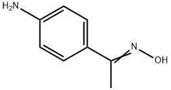 1-(4-アミノフェニル)エタノンオキシム 化学構造式