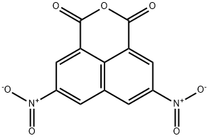 3,6-DINITRO-1,8-NAPHTHALENEDICARBOXYLICANHYDRIDE Structure