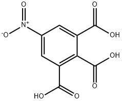 5-Nitro-1,2,3-benzenetricarboxylic acid Structure