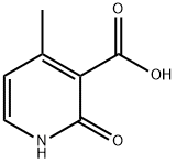 2-Hydroxy-4-methylpridine-3-carboxylic acid Structure