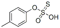 4-tolylthiosulfuric acid Struktur