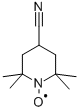 4-シアノ-2,2,6,6-テトラメチルピペリジン1-オキシル フリーラジカル 化学構造式