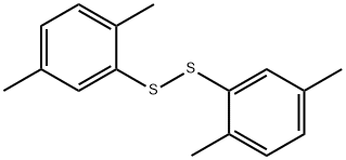 di(2,5-xylyl) disulphide  Structure